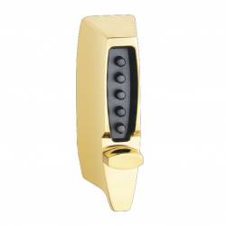 An image of Kaba-Simplex (7102-26D-41) Mechanical Digital Push Button Lock with Deadbolt - 70mm Backset