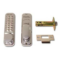 An image of ERA 291 Mechanical Push Button Lock with Hold Back