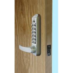 An image of Keylex 500 Narrow Style Push Button Lock