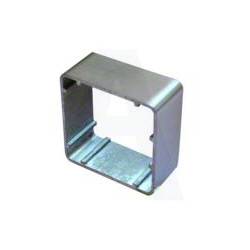 An image of 38mm 1 Gang Stainless Steel Surface Housing