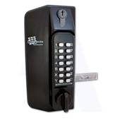 An image of Knob Operated Marine Grade Metal Gate Double Digital Lock