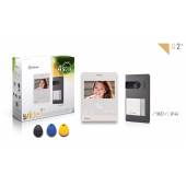 An image of Golmar Soul ART 4 one line video intercom kit