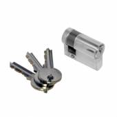 An image of 40mm Single Cylinder - Polished Nickle