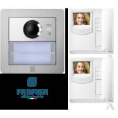 An image of Farfisa Kit DUO 2way Alba Panel Exhito Monitor