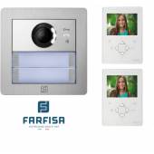 An image of Farfisa DUO 2way Alba ZHero Video Kit