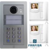 An image of Farfisa Kit DUO 2way Alba c/w Rainhood, Keypad & Exhito Monitor