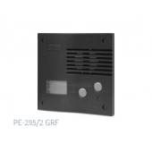 An image of 2 push buttons vandal resistant audio panel