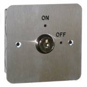 An image of Deedlock Flush Momentary Key Switch (c/w 2 Keys)