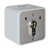 An image of Deedlock Surface 3 Position Maintained Key Switch (c/w Euro Cylinder)