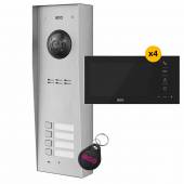 An image of ACO -Como 4 Way Video Door Entry KIT with Handsfree Monitors