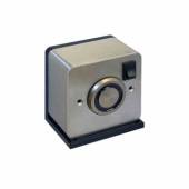 An image of Surface Floor Mounted, Door Hold Open Electro-Magnet 24V DC - Stainless Steel