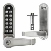 An image of  Easy Code Change Digital Lock With Key Override & Optional Free Passage