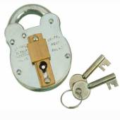 An image of Padlock - 4 Lever With Slide Bar (2 Keys) - 38mm