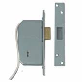 An image of Chubb Five Lever Mortice Deadlock with Double Pole Micro Switch (73mm)