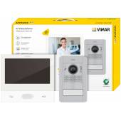 An image of Vimar Elvox 1 Way Tab7S 7" Wi-Fi IP Video Kit c/w Flush Pixel Panel