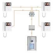 An image of 3 Way Sfera C100 Video Door Entry Kit